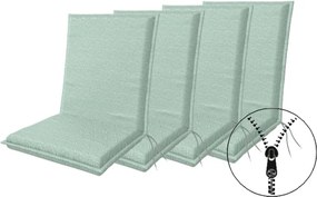 Doppler ART 4044 niski - zestaw 4 szt. zestaw 4 szt. poduszek na fotel z niskim oparciem