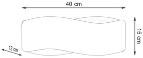 Kinkiet TILA 40 biały SOLLUX  LIGHTING