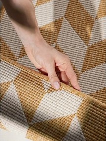 Chodnik odpowiedni na zewnątrz w kolorze ochry/kremowy 80x200 cm Haringey Terrick – Ted Baker