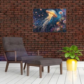 Obraz - Magiczna meduza (70x50 cm)