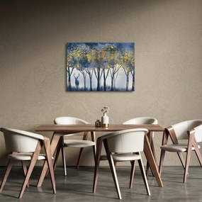 Obraz jelenia w lesie (70x50 cm)