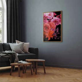 Plakat Wiosenna bryza 21x30 cm z ramą złotą bez marginesu ARTGEIST B
