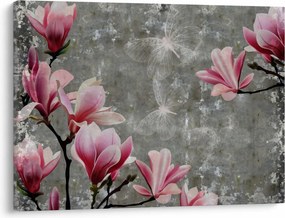 Obraz z kwiatami (70x50 cm)