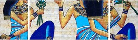 Obraz - Malarstwo egipskie (170x50 cm)