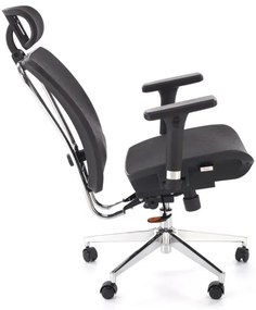 Fotel biurowy VIXEN czarny ergonomiczny  HALMAR