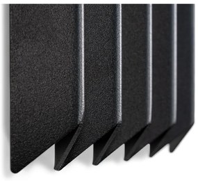 Czarny metalowy wieszak ścienny Sensu – Spinder Design