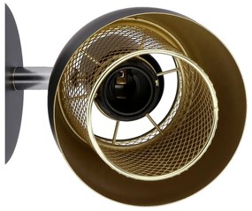 Czarny kinkiet Aleksandria – Candellux Lighting