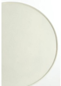 Kremowy metalowy okrągły stolik ø 67,5 cm Babina – Light &amp; Living