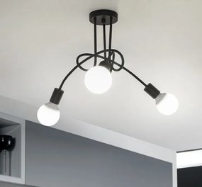 Lampa Paradise 3 Czarna