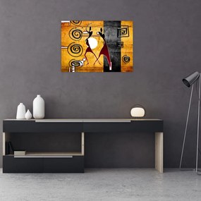 Obraz na szkle - Malarstwo starożytne (70x50 cm)