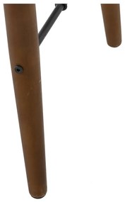 Czarna metalowa konsola 38x120 cm Oslo – Ixia