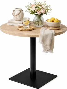 Okrągły stolik bistro drewno dębowe E5-L19