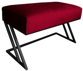 Ławka ROZALIA MG VELVET bordowa ATOS