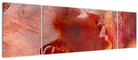 Obraz - Profil twarzy kobiety (170x50 cm)