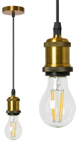 Lampa sufitowa wisząca LUMO APP005-1CP Złota
