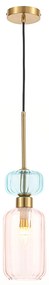 Lampa wisząca MOLLY PINK 1xE14