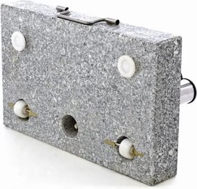 Stojak na parasole granit prostokątny - 25 kg