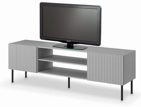 ACERA RTV-1 stolik szafka RTV 180 cm szary nogi czarny nowoczesny