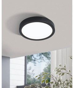 Czarna lampa sufitowa LED FUEVA 5 – EGLO