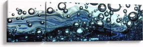 Obraz bąbelków (170x50 cm)
