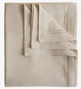 Obrus Bawełniany Eirsen Kremowa Tapioca & 150 X 200 Cm - Sklum