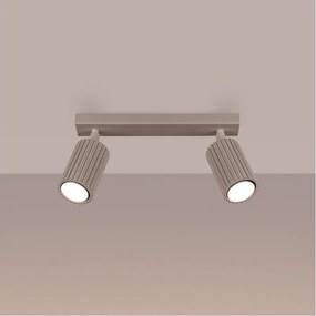 Brilagi - Oprawa punktowa LED CRESTO 2x GU10/10W/230V taupe