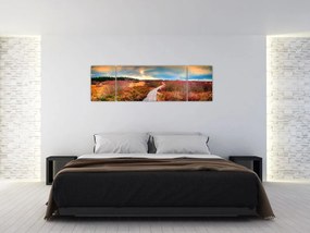 Obraz - Jesienna podróż krainą (170x50 cm)