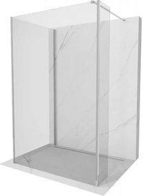 Mexen Kioto ścianka prysznicowa Walk-in 140 x 115 x 40 cm, transparent, chrom - 800-140-115-221-01-00-040