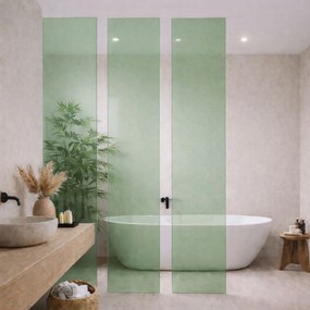 Ścianka szklana MOLIS Panel XXL Green szkło zielone | Różne kolory | Różne rozmiary