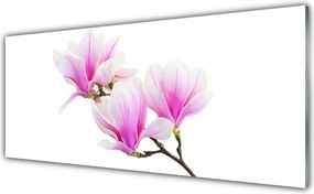 Szkło do Kuchni na Ścianę Rozkwitająca Flora Botaniczna