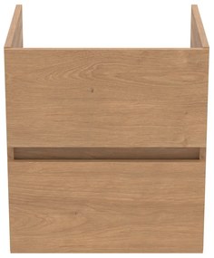 Wisząca szafka pod umywalkę w dekorze dębu 50x55 cm Eurovit+ – Ideal Standard