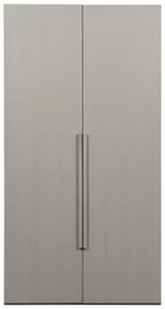 Szara szafa modułowa 110x210 cm Rens – WOOOD