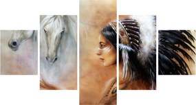 Obraz - Czary Indian (125x70 cm)