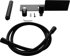 Kolanko przyłączeniowe do ściany CZT050-1 z uchwytem na słuchawkę