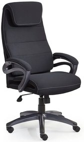 Szary Fotel Tapicerowany Biurowy Pikowany 120 Cm Ketris 4X
