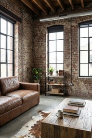 Czarny regał loftowy E5-C19