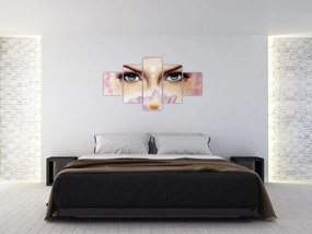 Obraz - Urocze oczy (125x70 cm)