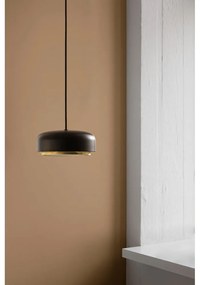 Czarna lampa wisząca LED z metalowym kloszem ø 22 cm Hazel mini – UMAGE