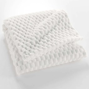 Narzuta flanelowa 125 x 150 cm FROSTY