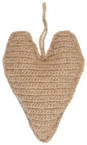 IB Laursen Szydełkowe jutowe serce CORDIS 19 cm