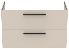 Kremowa wisząca szafka pod umywalkę 100x63 cm i.Life B – Ideal Standard