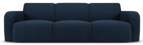 Ciemnoniebieska sofa z materiału bouclé 235 cm Molino – Micadoni Home
