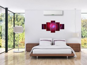 Abstrakcyjny obraz oczu (125x70 cm)