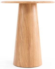 Okrągły stolik z litego drewna dębowego ø 40 cm Mushroom – Gazzda