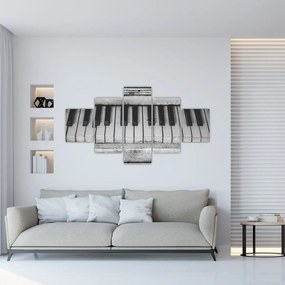 Obraz - Fortepian (125x70 cm)