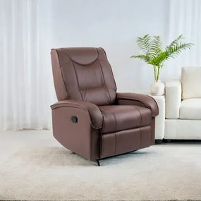 Czarny rozkładany fotel wypoczynkowy do pokoju G0-R24