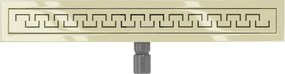 Mexen Flat M15 odpływ liniowy 70 cm, złoty - 1524070-15