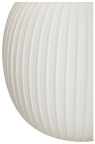 Biała lampa wisząca ze szklanym kloszem ø 32 cm Serene – Hübsch