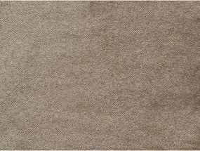 Szarobrązowy aksamitny narożnik (prawostronny/z szezlongiem) Sierra – Bobochic Paris