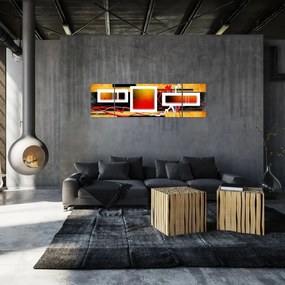 Obraz - Abstrakcja (170x50 cm)
